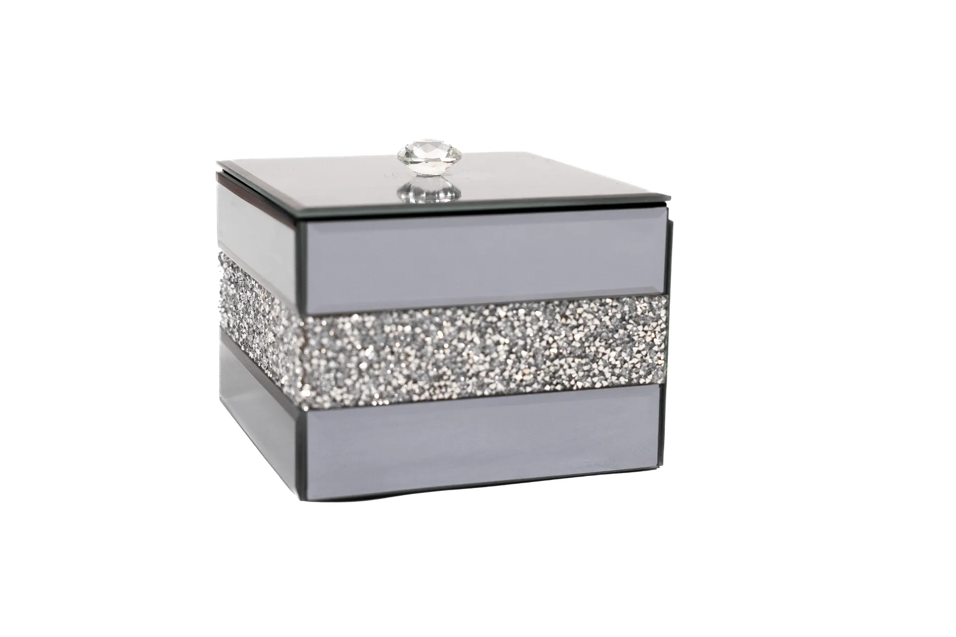 [C-722117] boite à bijoux carré bleu