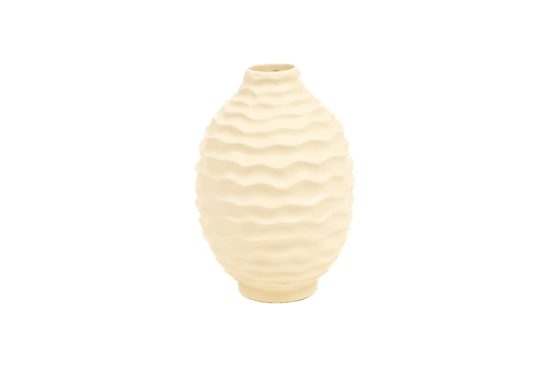 vase jaune céramique