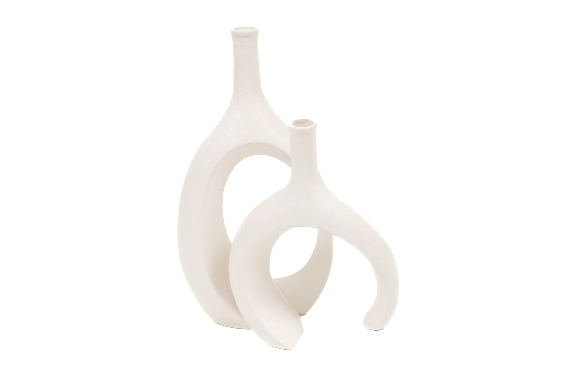 lot de 2vases crème 007