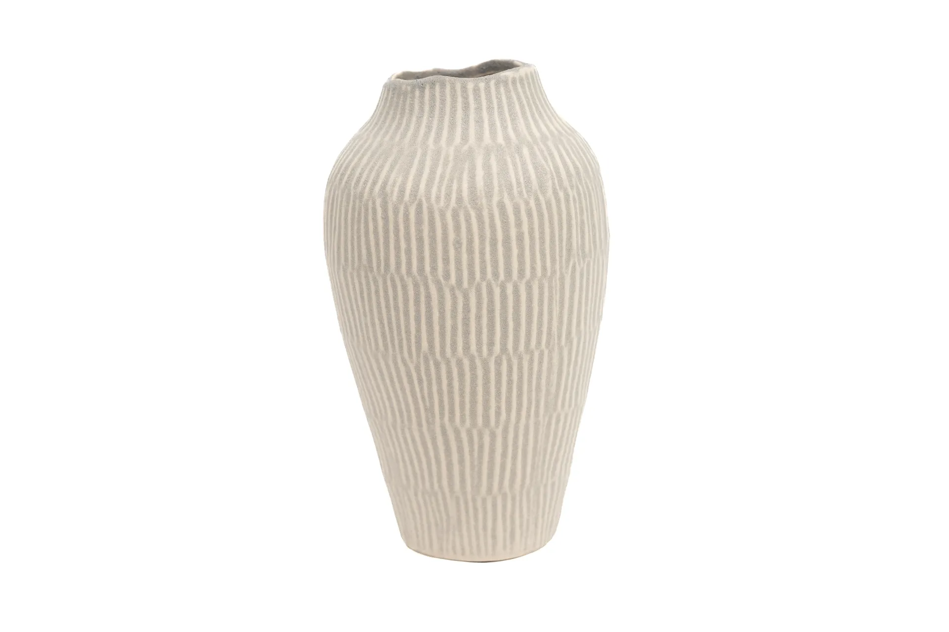 [vz7330044] vase gris céramique