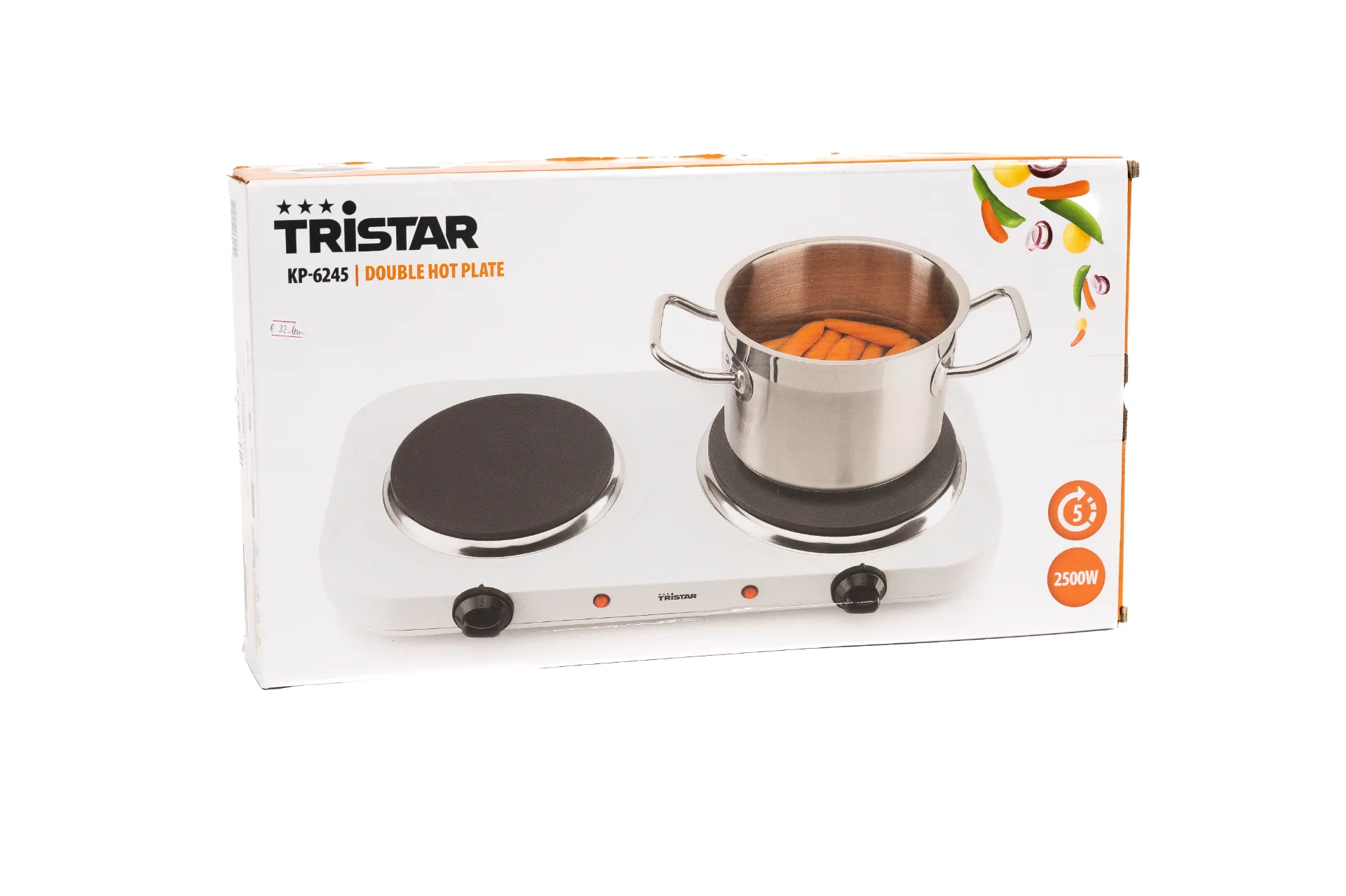 tristar double hot plate