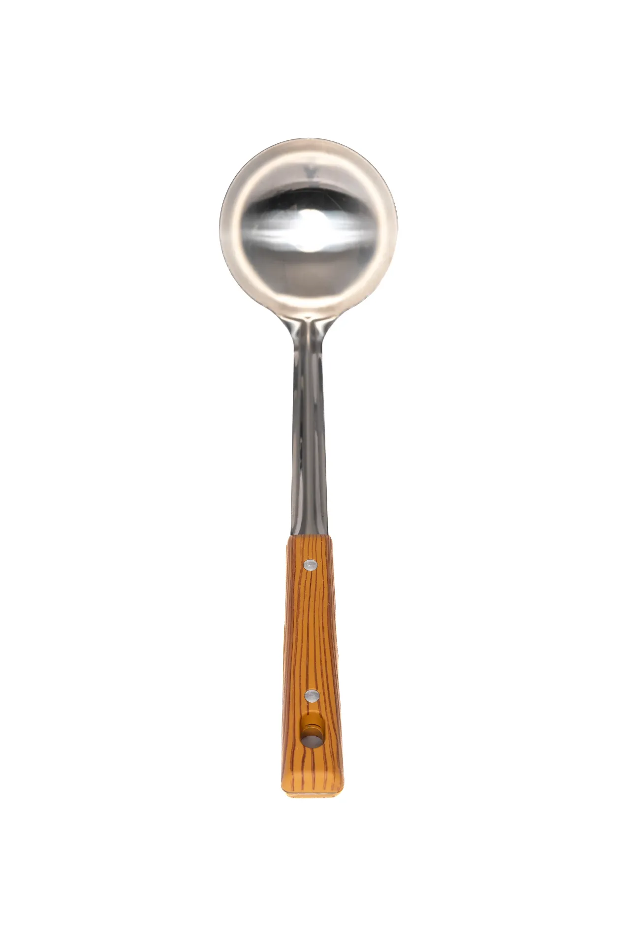 [*6941688700018*] louche acier inoxydable et bois