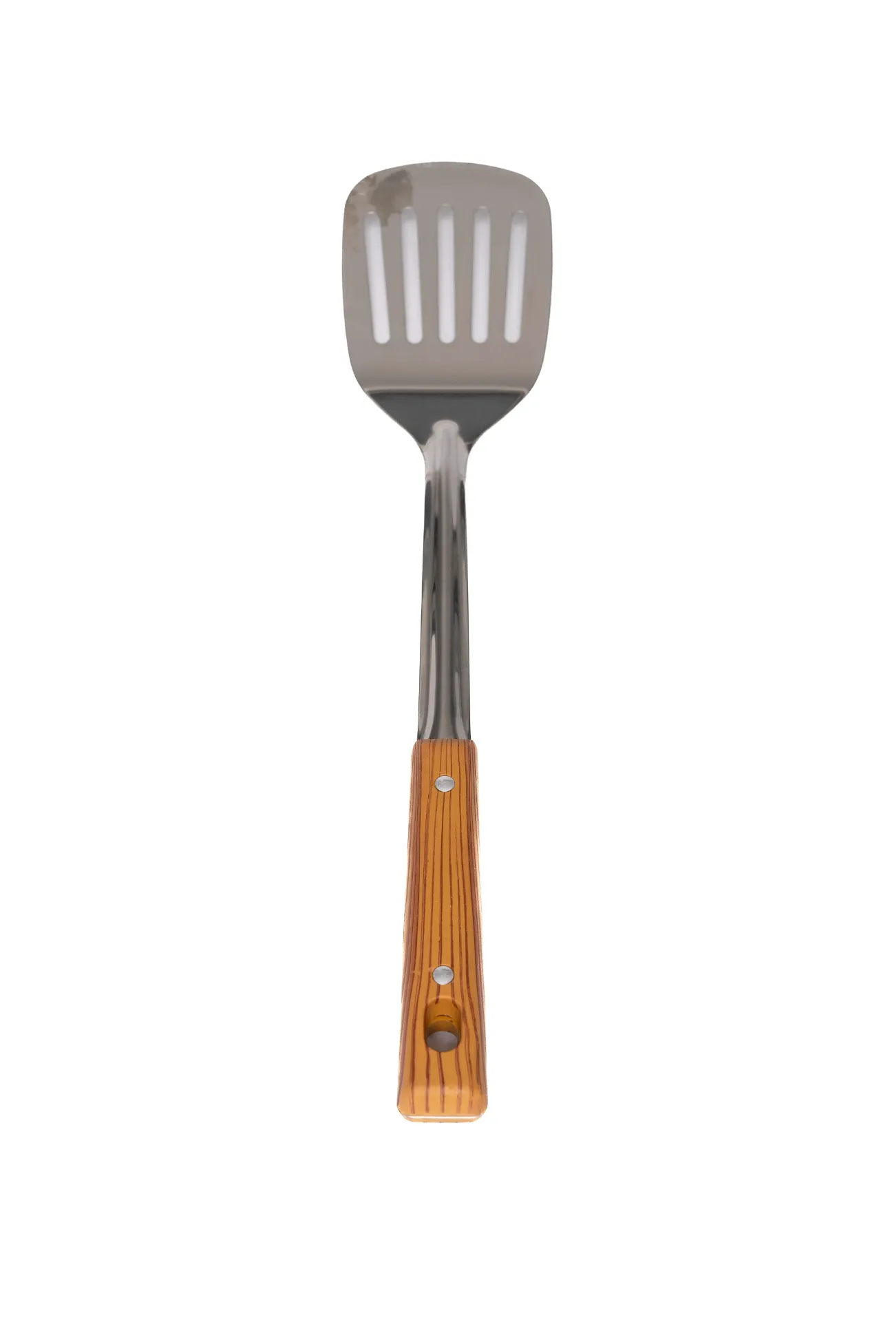 [*6941688700038*] spatule acier inoxydable et bois