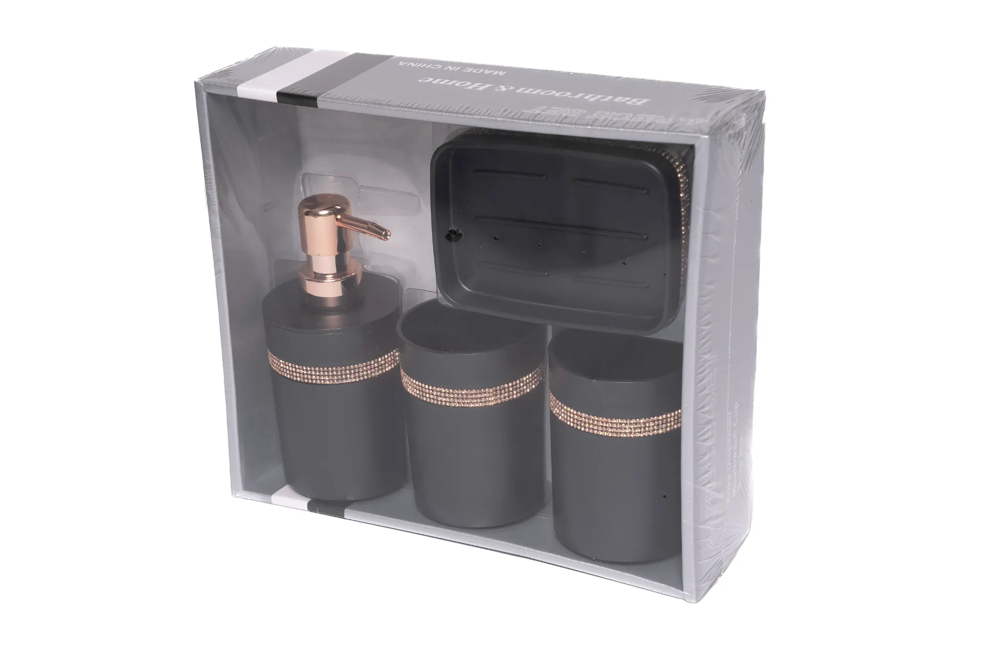 Accessoires de bain 4Pcs