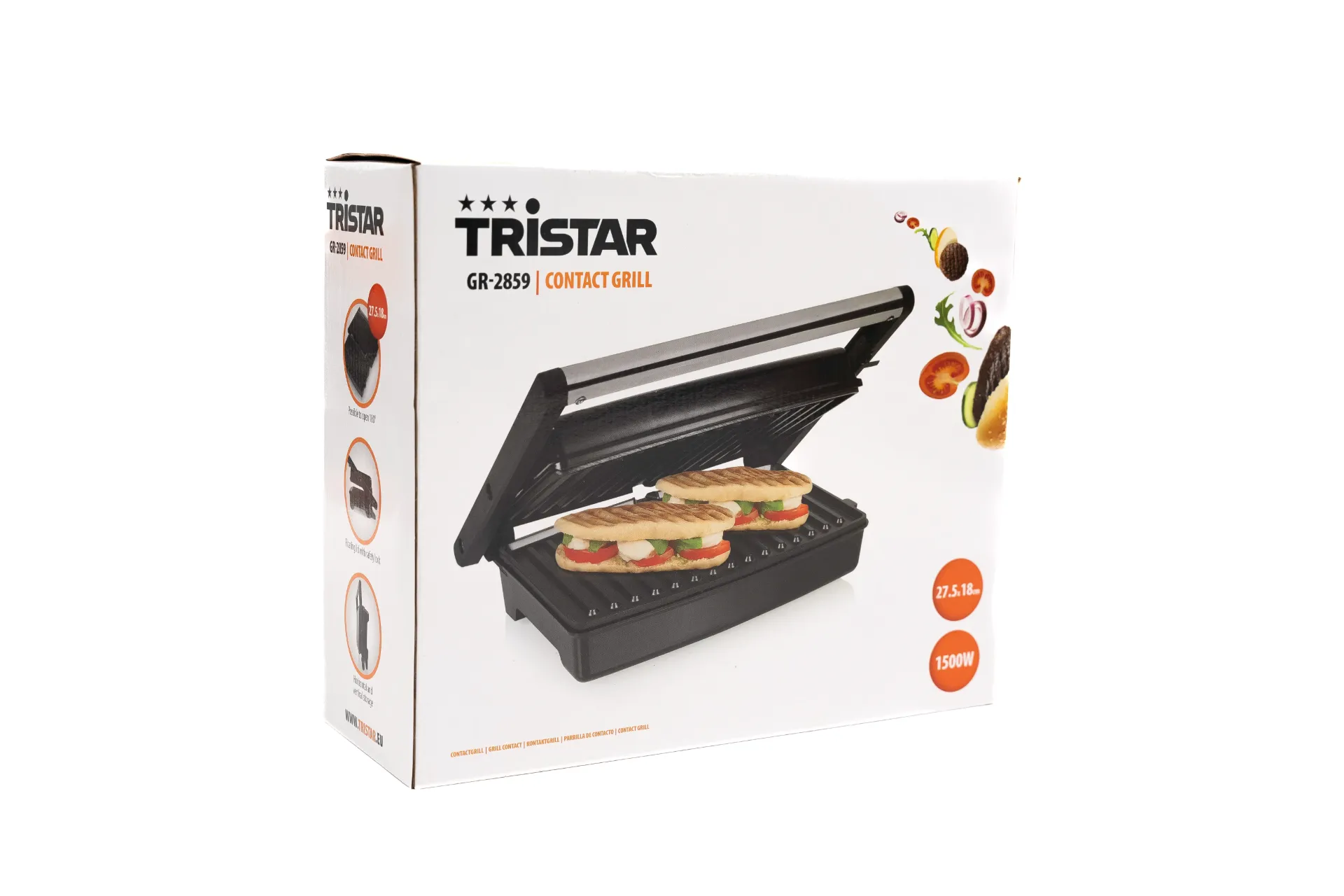 [GR-2859] tristar contact grill GR-2859