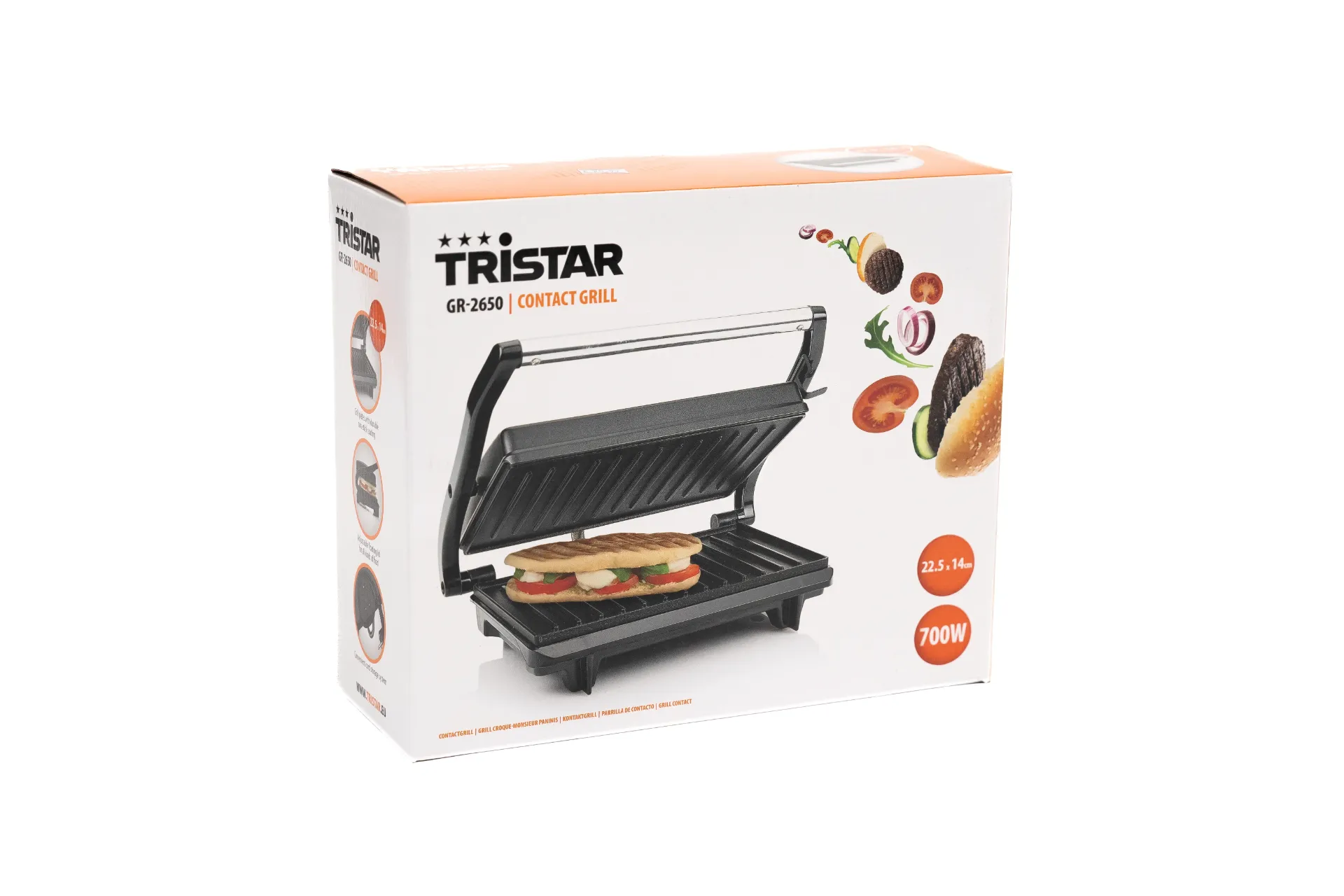 [GR-2650] TRISTAR CONTACT GRILL GR-2650