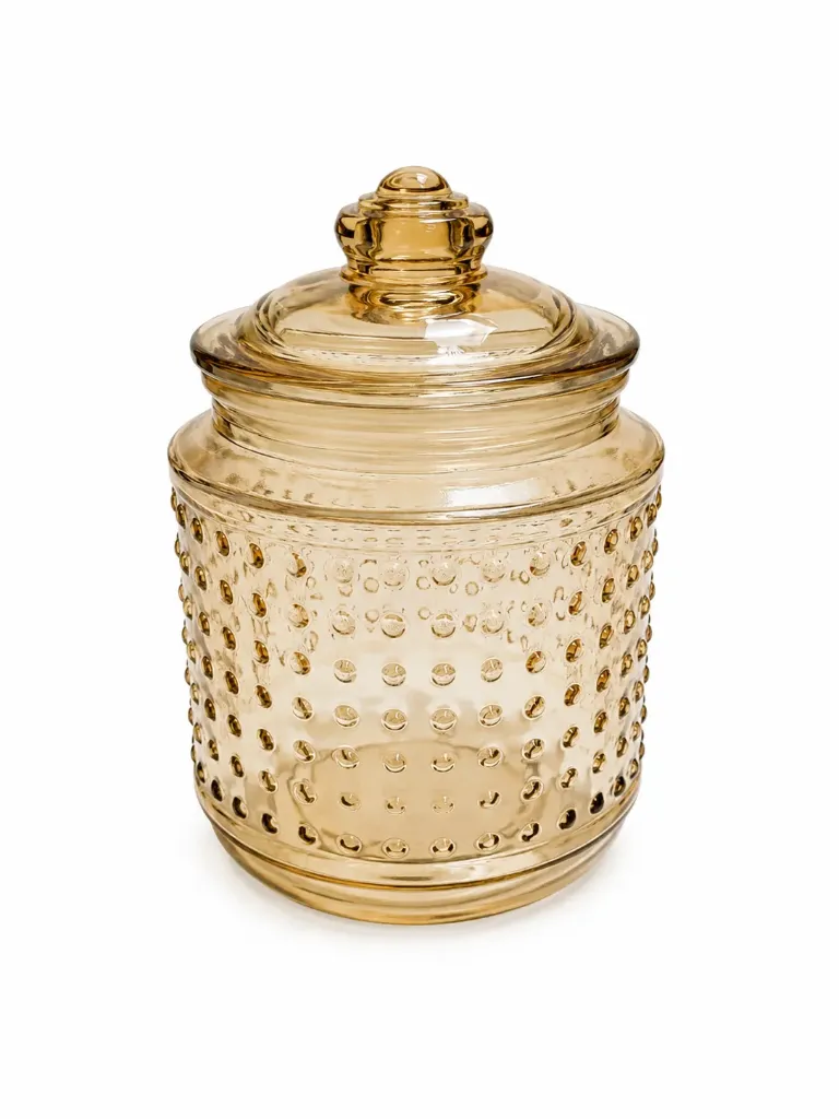 pot de rangement en verre acar