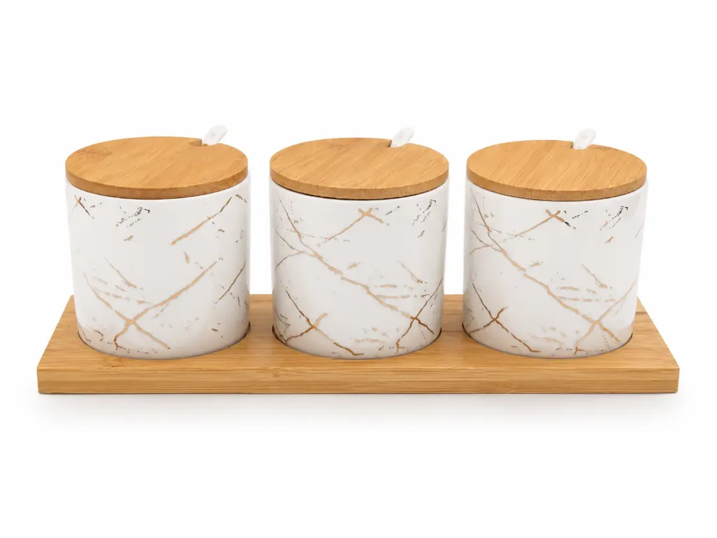 SET OF 3 CRUETS 68